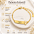 Pulseira Infantil Menina Personalizada com Nome Gravado a Laser Banhada a Ouro - Imagem 2