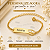 Pulseira Infantil Coroa Personalizada com Nome Gravado a Laser Banhada a Ouro - Imagem 7