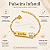 Pulseira Infantil Coroa Personalizada com Nome Gravado a Laser Banhada a Ouro - Imagem 3