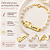 Pulseira Infantil Ursinho com Pérolas Personalizada com Nome Gravado a Laser Banhada a Ouro - Imagem 2