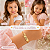 Pulseira Infantil Minnie Personalizada com Nome Gravado a Laser Banhada a Ouro - Imagem 3