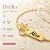 Pulseira Infantil Minnie Personalizada com Nome Gravado a Laser Banhada a Ouro - Imagem 4