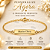 Pulseira Infantil Plaquinha Personalizada com Nome Gravado a Laser Banhada a Ouro - Imagem 6
