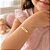 Pulseira Infantil Plaquinha Personalizada com Nome Gravado a Laser Banhada a Ouro - Imagem 7