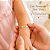 Pulseira Infantil Plaquinha Personalizada com Nome Gravado a Laser Banhada a Ouro - Imagem 3