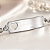 Pulseira Infantil Coração Vazado Personalizada com Nome Gravado a Laser Aço Inox - Imagem 6