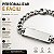 Pulseira Personalizada Aço Inox Elos Gravação a Laser - Papai - Imagem 5