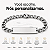 Pulseira Personalizada Aço Inox Elos Gravação a Laser - Do seu jeito! - Imagem 3