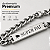 Pulseira Personalizada Aço Inox Elos Gravação a Laser - Super Pai - Imagem 5