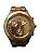 Relógio Swatch Swiss Chrono - Dourado Total com Cristais (Linha Irony Diaphane) - Imagem 2