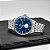 Relógio Orient Special Caliber Small Seconds Yn6ss030 D1sx Prateado Azul-marinho - Imagem 4