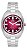 Relógio Orient Automático 3 Estrelas Heritage Mostrador Vermelho Prateado Prateado - Imagem 1