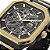 Relógio Orient Masculino Automatico Dourado Nh7mm008 G1pk Preto Dourado-escuro - Imagem 3