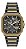 Relógio Orient Masculino Automatico Dourado Nh7mm008 G1pk Preto Dourado-escuro - Imagem 1