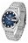 Relógio Orient Masculino Automático Aço Inox Prateado Azul-escuro Yn6ss014 Disx - Imagem 2