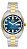 Relógio Orient Automático Heritage 3 Estrelas Vidro Safira Prata Azul Prateado Azul-marinho - Imagem 1