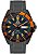 Relógio Orient Masculino Automático Sea Sport 200m Com Bisel Preto E Laranja Preto/laranja - Imagem 1