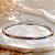 Pulseira de Prata 925 Riviera Rainbow Colorida com fecho gaveta - Imagem 1