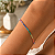 Pulseira de Prata 925 Riviera Rainbow Colorida com fecho gaveta - Imagem 2