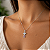 Pingente Menina Filha de Prata 925 com Zircônias Rosa e Branco - Imagem 3