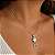Pingente Menino Filho de Prata 925 com Zircônias Azul e Branco - Imagem 3