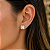 Brinco de Trevo de Prata 925 Alhambra com Madrepérola estilo Van Cleef - Imagem 3