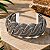 Bracelete de Prata 925 Aberto Trançado de Fios Serpentinos - Imagem 1