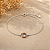 Pulseira de Prata 925 Mandala com zircônias coloridas - Imagem 1