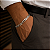 Pulseira Grumet de Prata 925 Larga com 9mm Facetada - Imagem 3