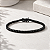 Pulseira Riviera de Prata 925 Ródio Negro com fecho gaveta - Imagem 1