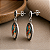 Brinco de Prata 925 Bali Oval com Turquesa Ostra Espinhosa - Imagem 2