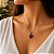 Pingente Flor de Prata 925 com Rubi Safira Esmeralda Bali - Imagem 2