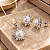 Conjunto Pérola de Prata 925 com Zircônias externas - Imagem 2