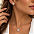 Conjunto Coração de Prata 925 com Madrepérola e Zircônias - Imagem 3