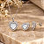 Conjunto Coração de Prata 925 com Madrepérola e Zircônias - Imagem 2