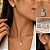 Conjunto Quadrado de Prata 925 cravejado de Zircônias - Imagem 3