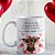 Caneca Cachorrinho com Frase Romântica – Modelo Rosa | Porcelana 325 ml | 1 Unidade – Fenari - Imagem 1