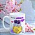 Caneca Romântica “Nosso Amor Transcende o Tempo e o Espaço” | Porcelana 325 ml | 1 Unidade – Fenari - Imagem 1