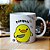 Caneca Divertida Psicopato “Me Irrita Pato Ver” | Porcelana 325 ml | 1 Unidade – Fenari - Imagem 1
