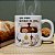 Caneca Cristã “Nas Horas Escuras da Vida, Jesus Tá Lá” | Porcelana 325 ml | 1 Unidade – Fenari - Imagem 1