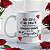 Caneca Romântica “Enfrento Qualquer Gigante Para Te Conquistar” | Porcelana 325 ml | 1 Unidade – Fenari - Imagem 1