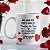 Caneca Romântica “Meu Amor por Você é Igual aos Montes de Sião” | Porcelana 325 ml | 1 Unidade – Fenari - Imagem 1
