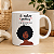 Caneca Feminina “A Mulher Perfeita é a Mulher que Você É” | Porcelana 325 ml | 1 Unidade – Fenari - Imagem 1