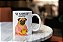 Caneca de Cachorro Divertida “Hoje Eu Acordei com Vontade de Me Aposentar” | Porcelana 325 ml | 1 Unidade – Fenari - Imagem 1