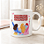 Caneca Feminina “Honre Sua Força, Exalte Seu Poder, Celebre Ser Você” | Porcelana 325 ml | 1 Unidade – Fenari - Imagem 1