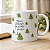 Caneca Natalina Cristã “Nasceu o Salvador, que é Cristo, o Senhor” | Porcelana 325 ml | 1 Unidade – Fenari - Imagem 1