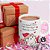 Caneca Natalina de Gato “Um Natal Feliz e um Ano Novo Cheio de Amor” | Porcelana 325 ml | 1 Unidade – Fenari - Imagem 1