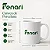 Caneca Natalina Divertida “Qualquer Probleminha Resolvemos em Janeiro” | Porcelana 325 ml | 1 Unidade – Fenari - Imagem 2
