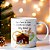 Caneca de Natal Religiosa “Que o Amor de Cristo Preencha Seu Coração” | Porcelana 325 ml | 1 Unidade – Fenari - Imagem 1