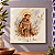 Azulejo Decorativo São Francisco de Assis “Fé, Paz e Amor à Natureza” 20x20 cm – Fenari - 1 Unidade - Imagem 1